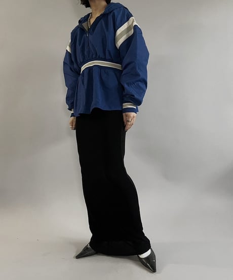 【RE;CIRCLE】 RE Nylon Peplum Top /  240229-003