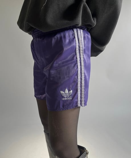 【USED】 80's adidas Line Game Shorts /250125-010