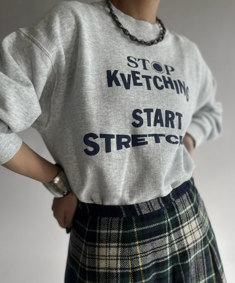 【USED】 Made in USA  Fruit of the Loom Stop...Start Sweat Top/241130-018