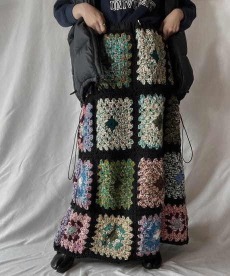 【RE;CIRCLE】 RE Granny Long Skirt⑦/211110-014