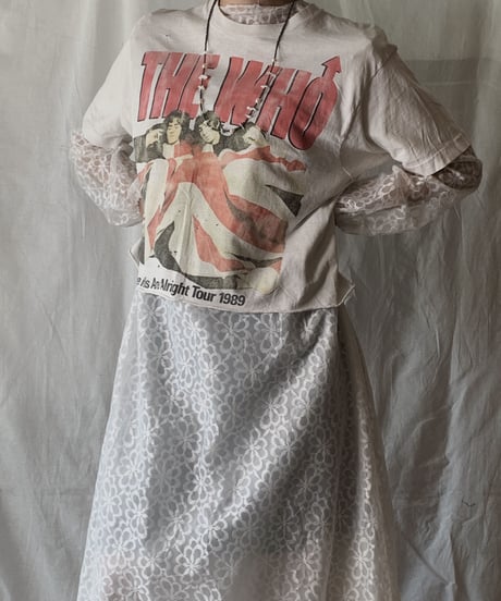 【USED】  Band T-shirt THE WHO 1989/210407-026