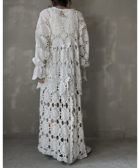 【RE;CIRCLE】 RE Crochet L/S One-piece③/20220317-023