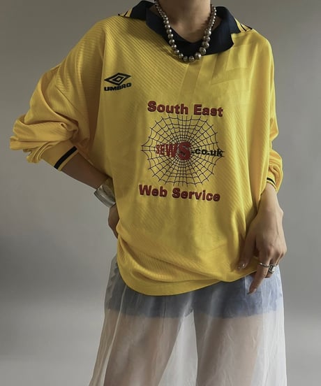【USED】 UMBRO SEWS L/S Soccer Shirt /240706-023