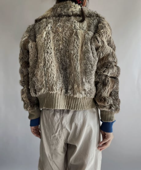 【USED】  Rabbit Fur Jacket / 221119-018