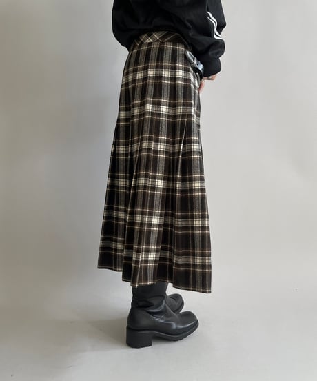 【RE;CIRCLE】 RE Kilt Skirt Middle / 250206-002