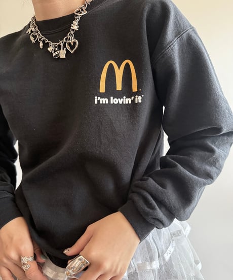 【USED】 Hanes McDonald's Sweat Top  /250322-002