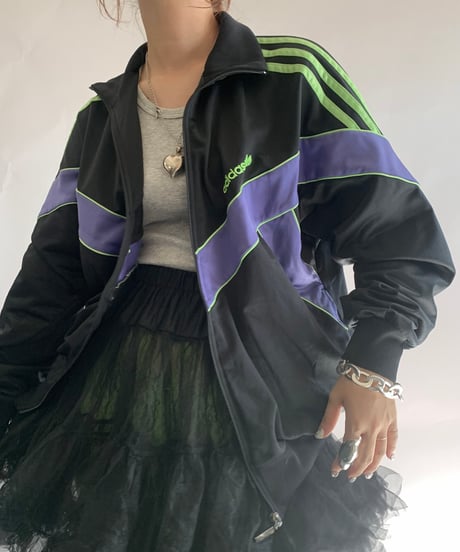 【USED】  80~90's adidas Jersey Top/241116-021