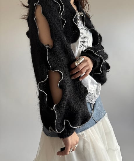 【RE;CIRCLE】 RE Mellow Knit Cardigan/241226-010