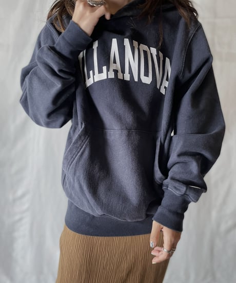 【USED】  Champion Reverse Weave Hoodie VILLANOVA/210902-015