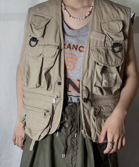 【USED】 Fishing Vest /210708-005