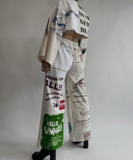 【RE;CIRCLE】 RE Eco-Friendly Bag Short Top / 220825-007