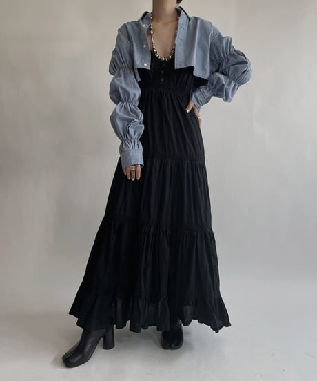 【RE;CIRCLE】 RE Puff Sleeved Shirt / 220630-009