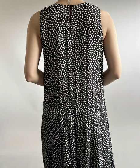 【USED】 Dot Pattern N/S Long One-Piece /250419-005