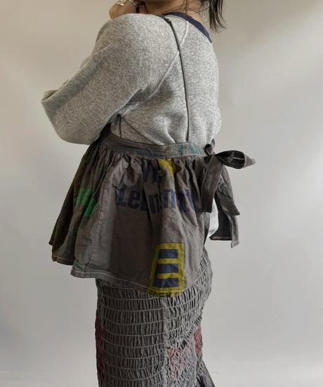 【RE;CIRCLE】RE Eco-Friendly Bag Camisole Bustier Gray / 230828-022