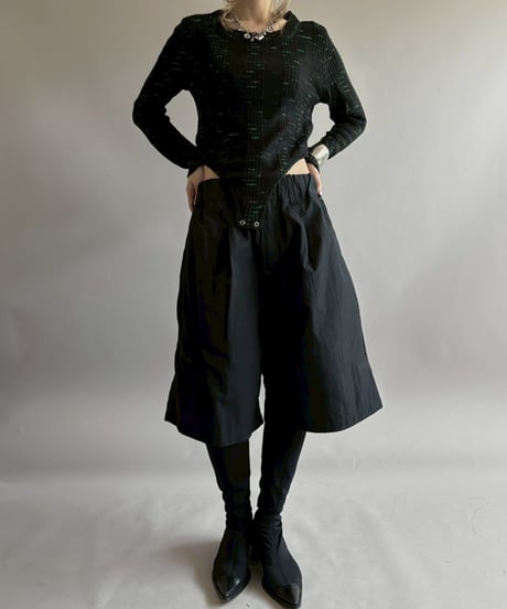 【RE;CIRCLE】 RE Rib Knit Leotard Top / 260416-013