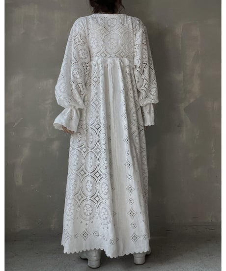 【RE;CIRCLE】 RE Crochet L/S One-piece①/20220317-021