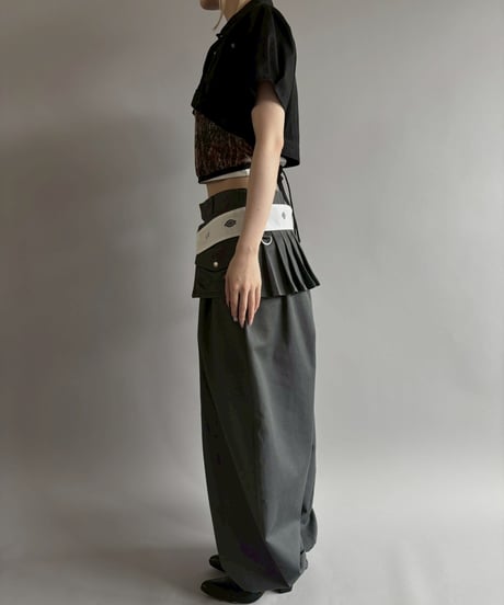 【Chinatsu Aoyama】 RE Makers Shirt Black / 260702-022