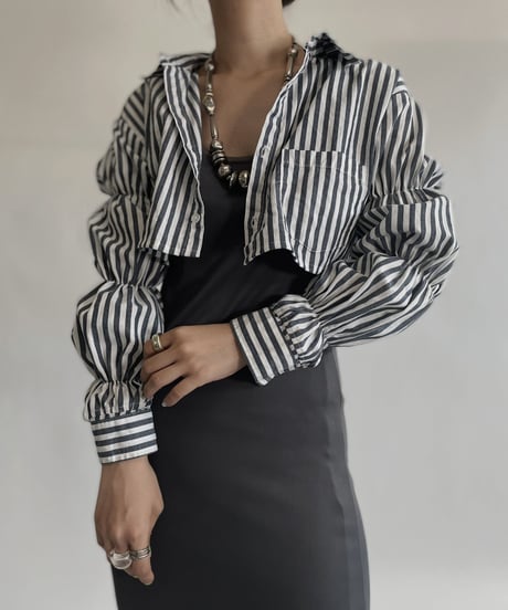 【RE;CIRCLE】 RE Puff Sleeved Shirt / 220630-005