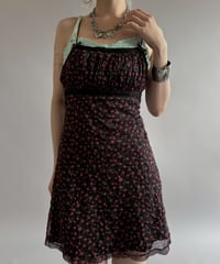 【USED】 Flower Pattern Camisole One-Piece / 260622-018