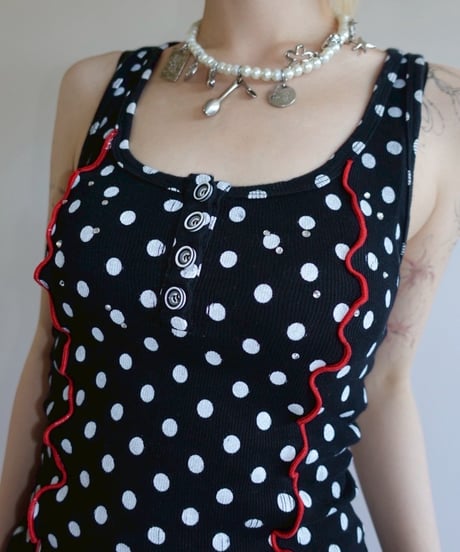 【CA MEETS UV】 RE Mellow Top + Tank Top + Scrunchie / 250807-004