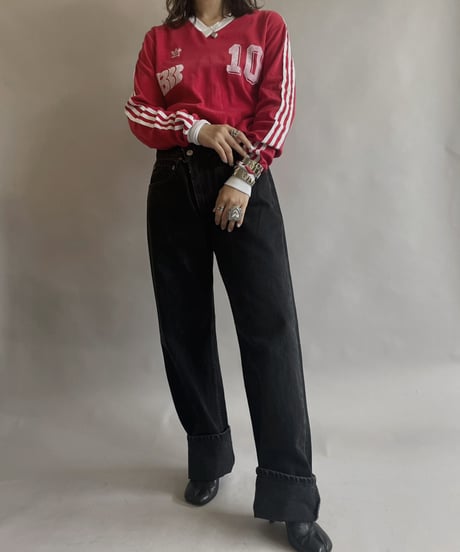 【USED】   adidas L/S Soccer T-shirt/ 2300513-022