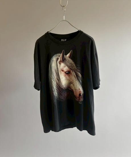 【USED】 Horse Print T-Shirt / 260613-008