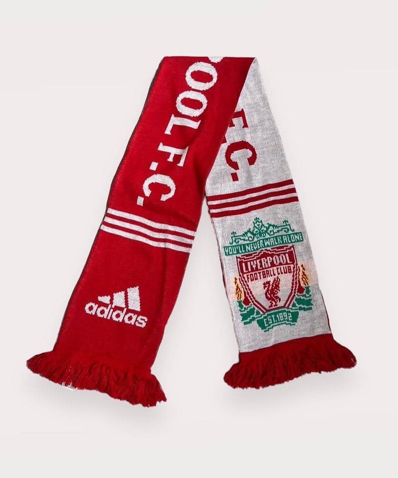 USED】 Knit Soccer Muffler LIVERPOOL / 240108-0 USED】 Knit Soccer Muffler LIVERPOOL / 240108-0