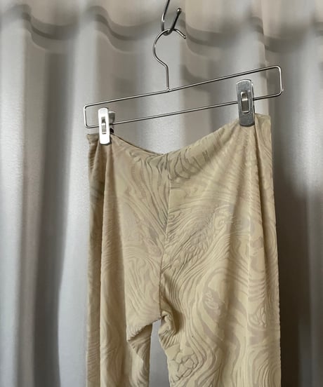 【USED 】I.AM. GIA Patterned Sheer Pants/ 240224-022