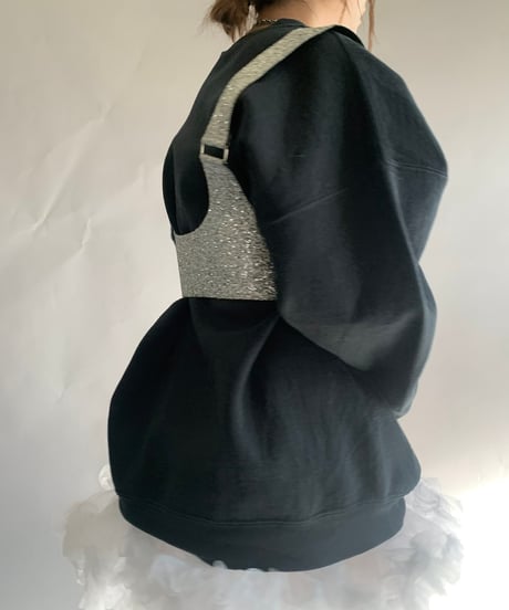 【USED】 Lame Patterned Harness/241124-031