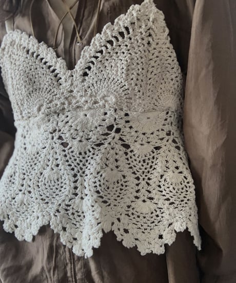 【RE;CIRCLE】 RE Crochet Bustier②/210611-013
