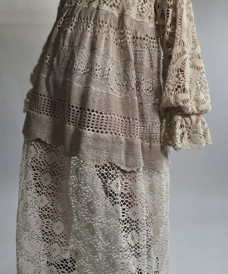 【RE;CIRCLE】 RE Crochet Lace One-piece / 220623-001