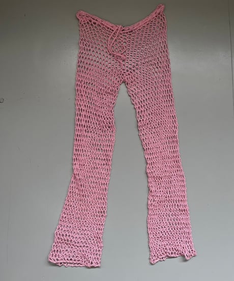【USED】 Dead Stock SHONDEL Mesh Flare Pants / 241214-014