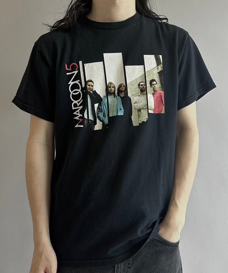 USED】 Fruit of the Loom MAROON 5 T-Shirt /240