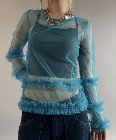 【USED】 Molly Goddard Tule Top / 260704-023