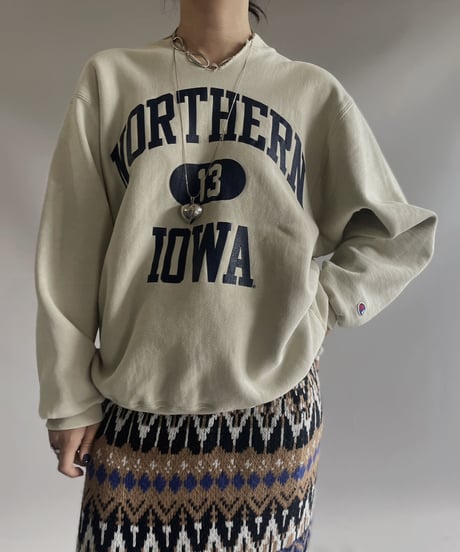 【USED】 90s Champion REVERSE WEAVE IOWA / 231028-009