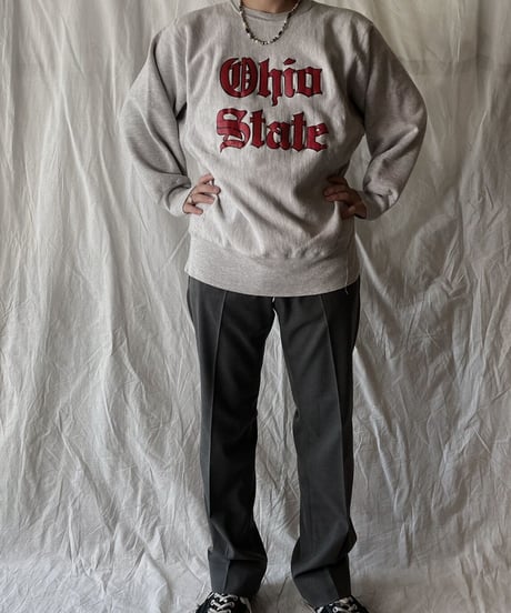 【USED】 80's USA Champion Reverse Weave Ohio State/210324-021