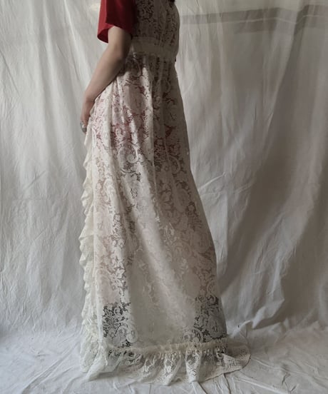 【RE;CIRCLE】 RE Lace N/S One-piece①/210611-025