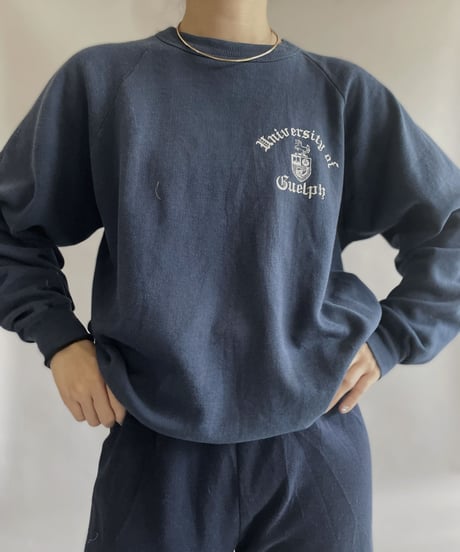 【USED】OLD ENGLISH L/S Sweat/ 230408-002