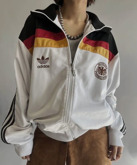 【USED】80s adidas Jersey Top /240224-016