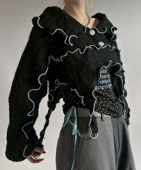 【RE;CIRCLE】 RE Mellow Knit Bolero/ 260122-005