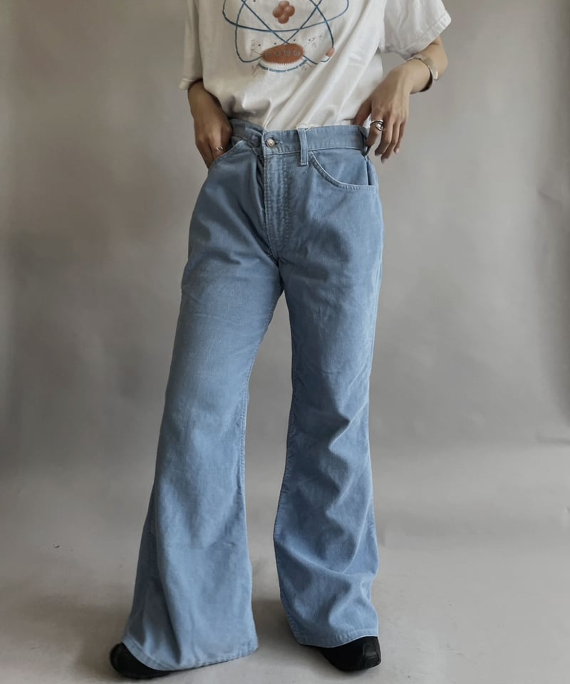 USED】 Levi's 684 Corduroy Flare Pants 42TALON