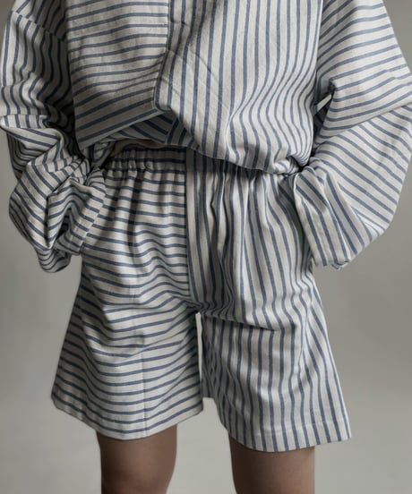 【RE;CIRCLE】 RE Netherlands Sheets Border Switch Shorts / 220423-005
