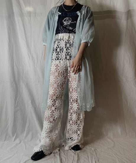 【RE;CIRCLE】 RE Lace Pants③/ 210714-003