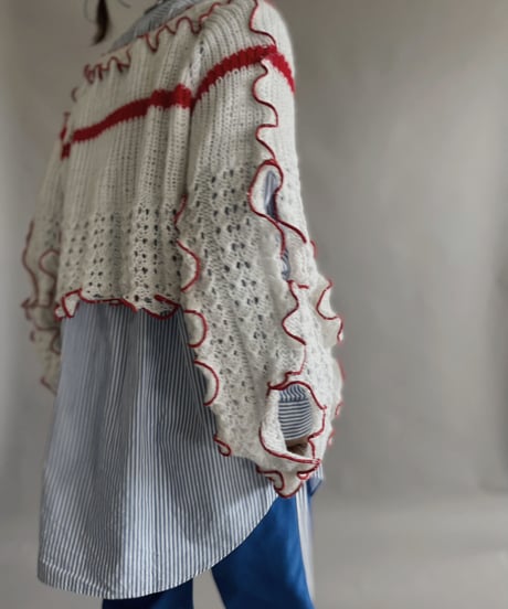 【RE;CIRCLE】 RE Mellow Knit Top / 230216-003