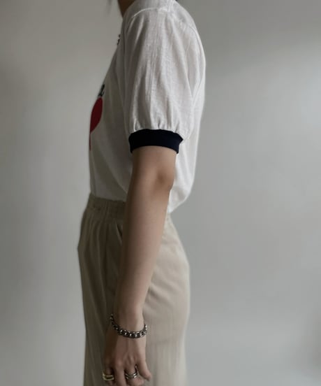 【USED】 Ringer Short Sleeves T-shirt / 220507-017