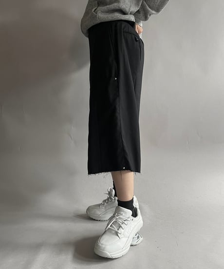 【RE;CIRCLE】 Re Suit Double Knee Shorts/ 241130-026
