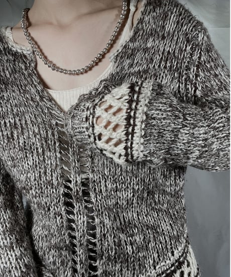 【USED】    Knit L/S Top/211216-038