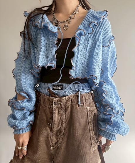 【RE;CIRCLE】 RE Mellow Knit Cardigan/  251023-030