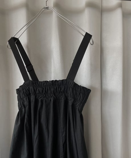 【2026SS最終 / RE;CIRCLE】 RE U.S Military Rebuild 2way One-piece (Black)/ ARMY-02