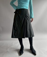 【USED】 Nylon Design Skirt /260425-008